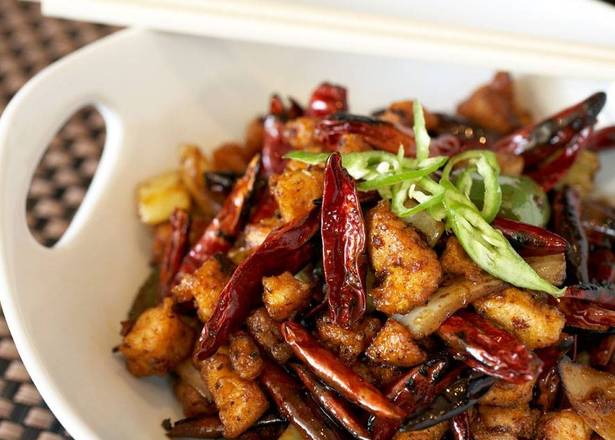 Order Hot Pepper Chicken  辣子鸡 food online from Koi Fine Asian Cuisine & Lounge store, Evanston on bringmethat.com