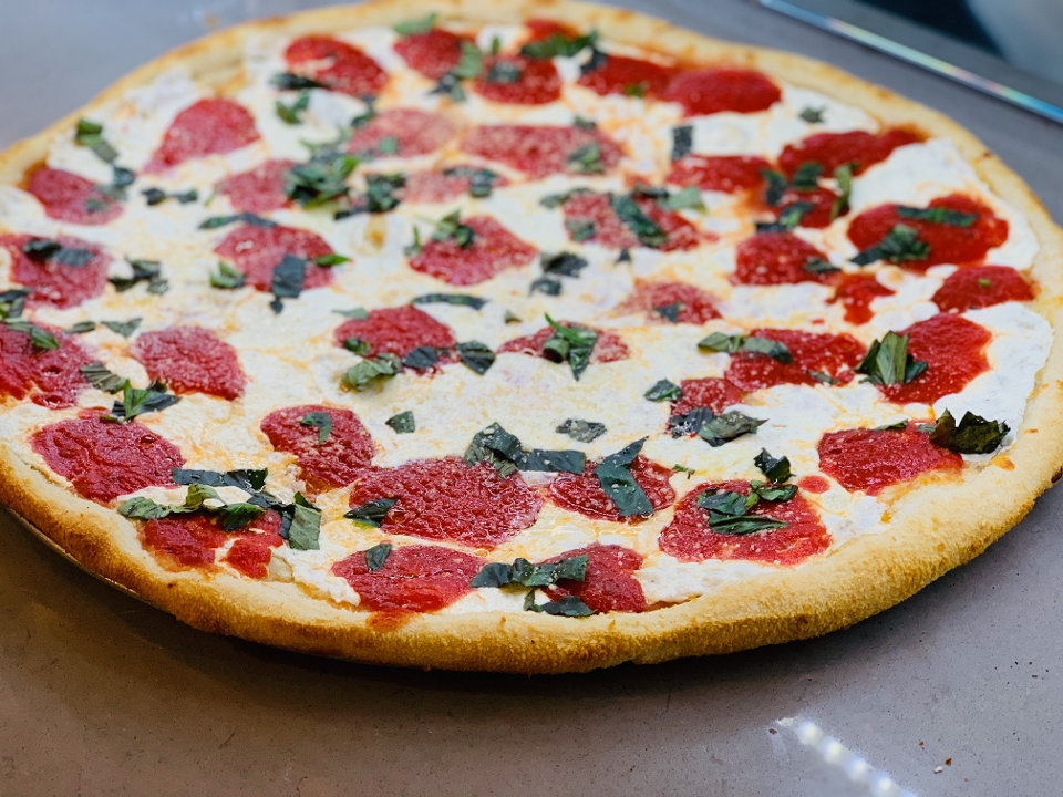 Order Margherita Pizza food online from Pizzabar 141 store, Woodbury on bringmethat.com