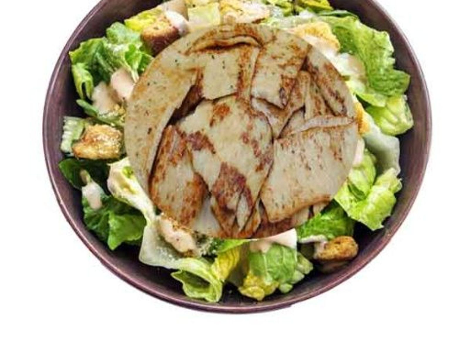 Order CAESAR SALAD w/ CHICKEN GYROS food online from Chicago Gyros store, Phoenix on bringmethat.com