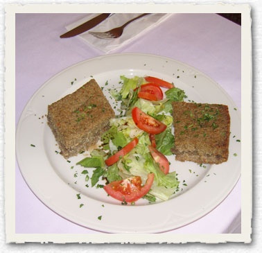 Order Kibbee B'siniye food online from Tripoli Restaurant store, Brooklyn on bringmethat.com