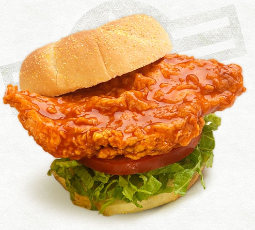 Order Buffalo Chicken Sandwich food online from Freddy Wings & Wraps store, Newark on bringmethat.com