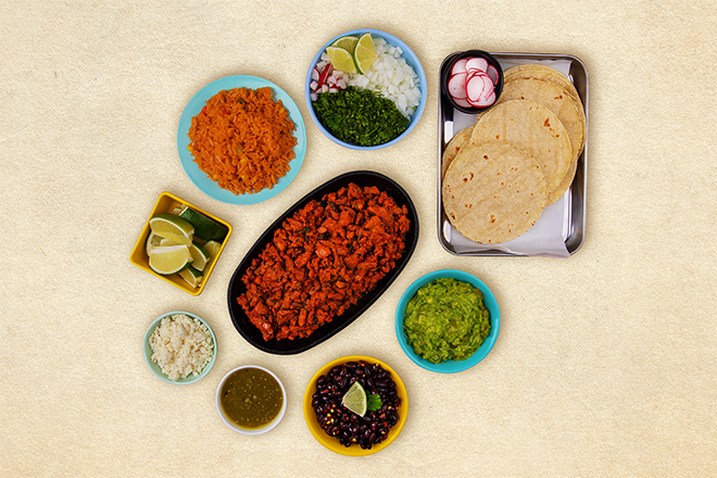 Order Al Pastor Taco Kit food online from Taco Assembly store, Durham on bringmethat.com
