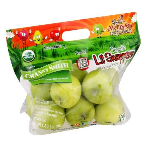 Order Stemilt · Organic Lil Snappers Apples (3 lbs) food online from ACME Markets store, Smyrna on bringmethat.com