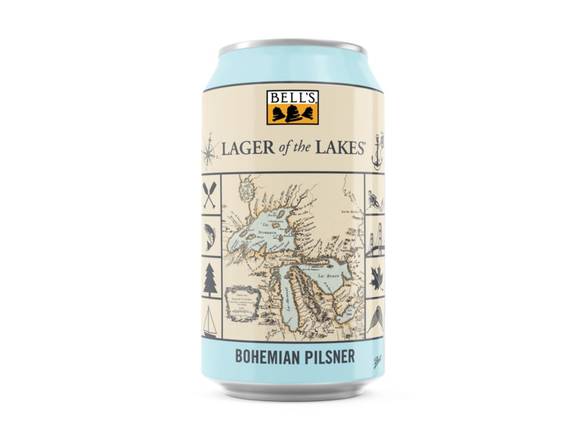 Order Bell's Lager of the Lakes - 6x 12oz Cans food online from Prince Liquor store, Torrance on bringmethat.com