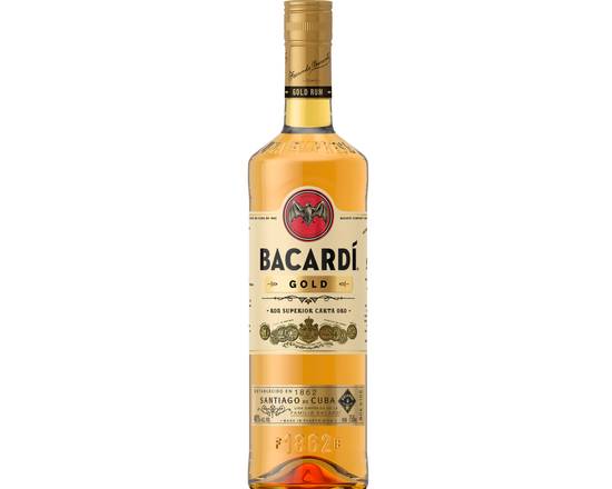 Order Bacardi Gold, 750mL rum (40.0% ABV) food online from Ogden Wine & Spirit store, Naperville on bringmethat.com