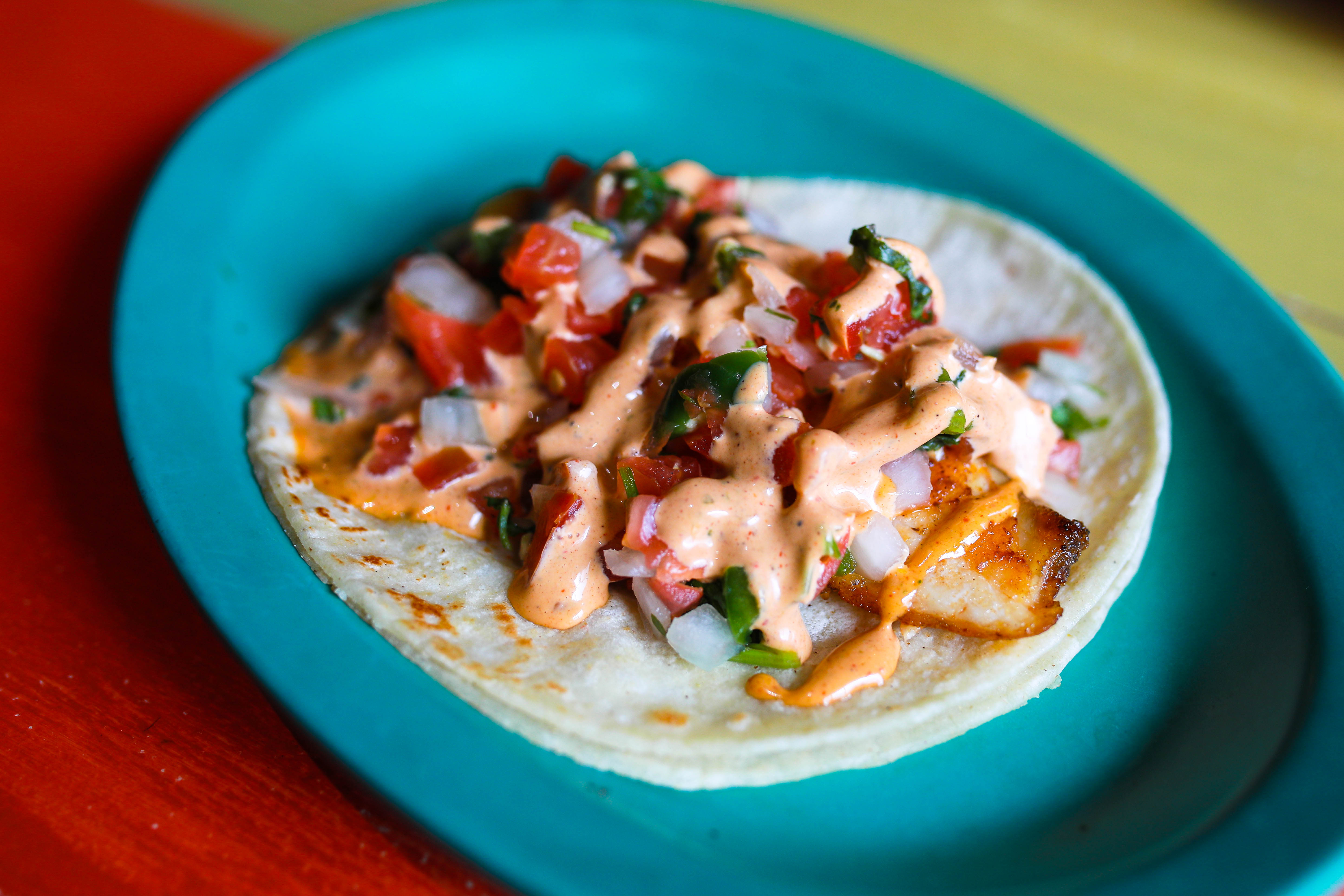 Order  - Baja Fish Taco food online from Chubby's Tacos store, Durham on bringmethat.com