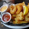 Order Fried Shrimp Basket food online from Johnnys Chicken store, Atlanta on bringmethat.com
