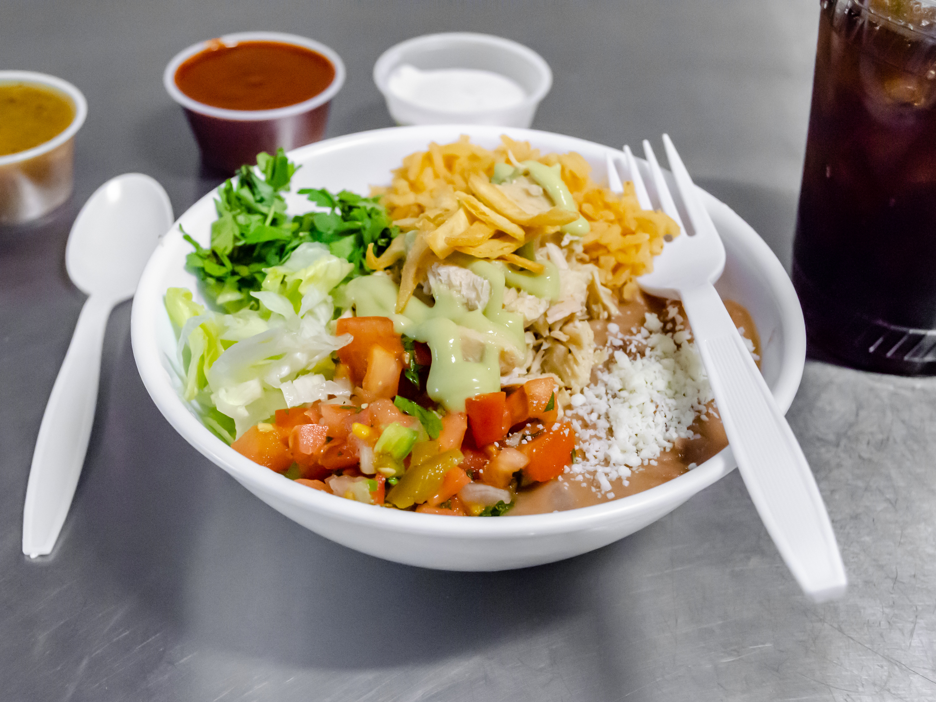 Order Cal-Mex Bowl food online from The Snow Cone Stop store, Sacramento on bringmethat.com