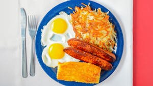 Order Chourico & Eggs food online from Persy's Place store, Rumford on bringmethat.com