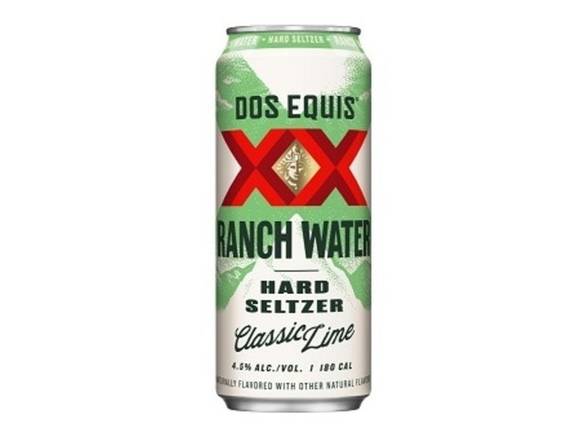 Order Dos Equis Ranch Water Hard Seltzer - 24oz Can food online from Shell Beach Liquor & Deli store, Pismo Beach on bringmethat.com