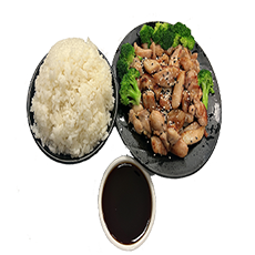 Order Terriyaki Chicken(with rice) food online from Tamashi Ramen store, Orem on bringmethat.com