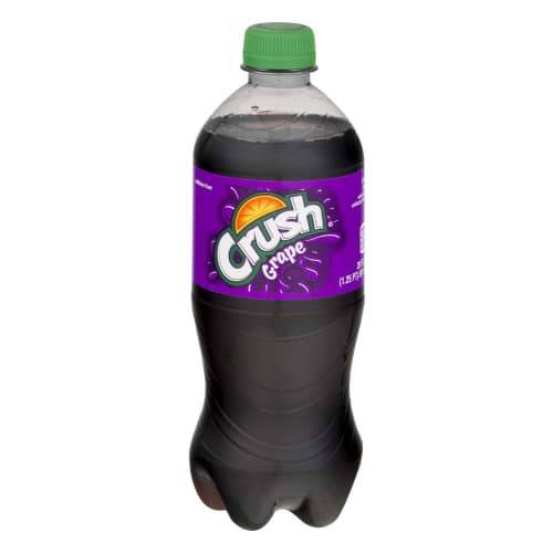 Order Crush · Caffeine-Free Grape Soda (20 fl oz) food online from Mesa Liquor store, Mesa on bringmethat.com