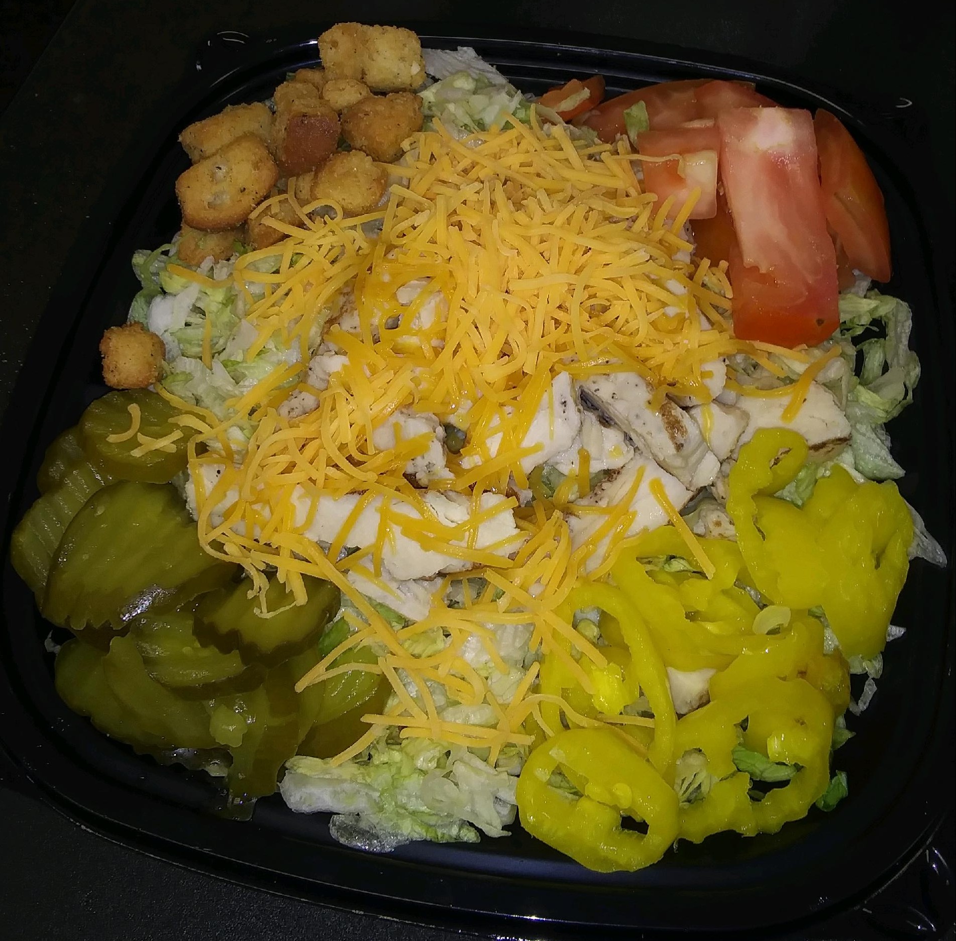 Order Grilled Chicken Salad food online from The Sheik store, Starke on bringmethat.com