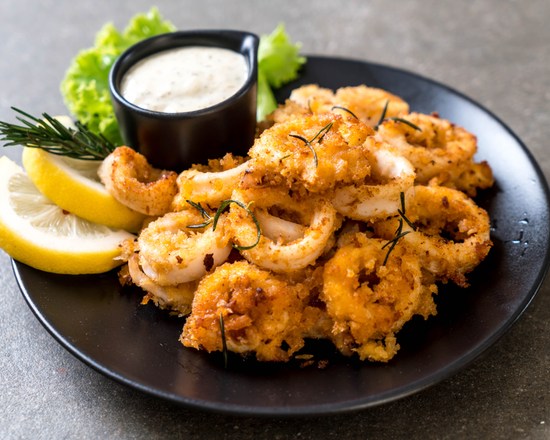 Order Fried Calamari food online from Pardon My Panini store, New York on bringmethat.com