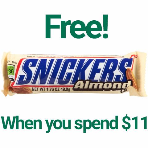 Order Snickers Almond 1.76oz food online from 7-Eleven store, Perth Amboy on bringmethat.com