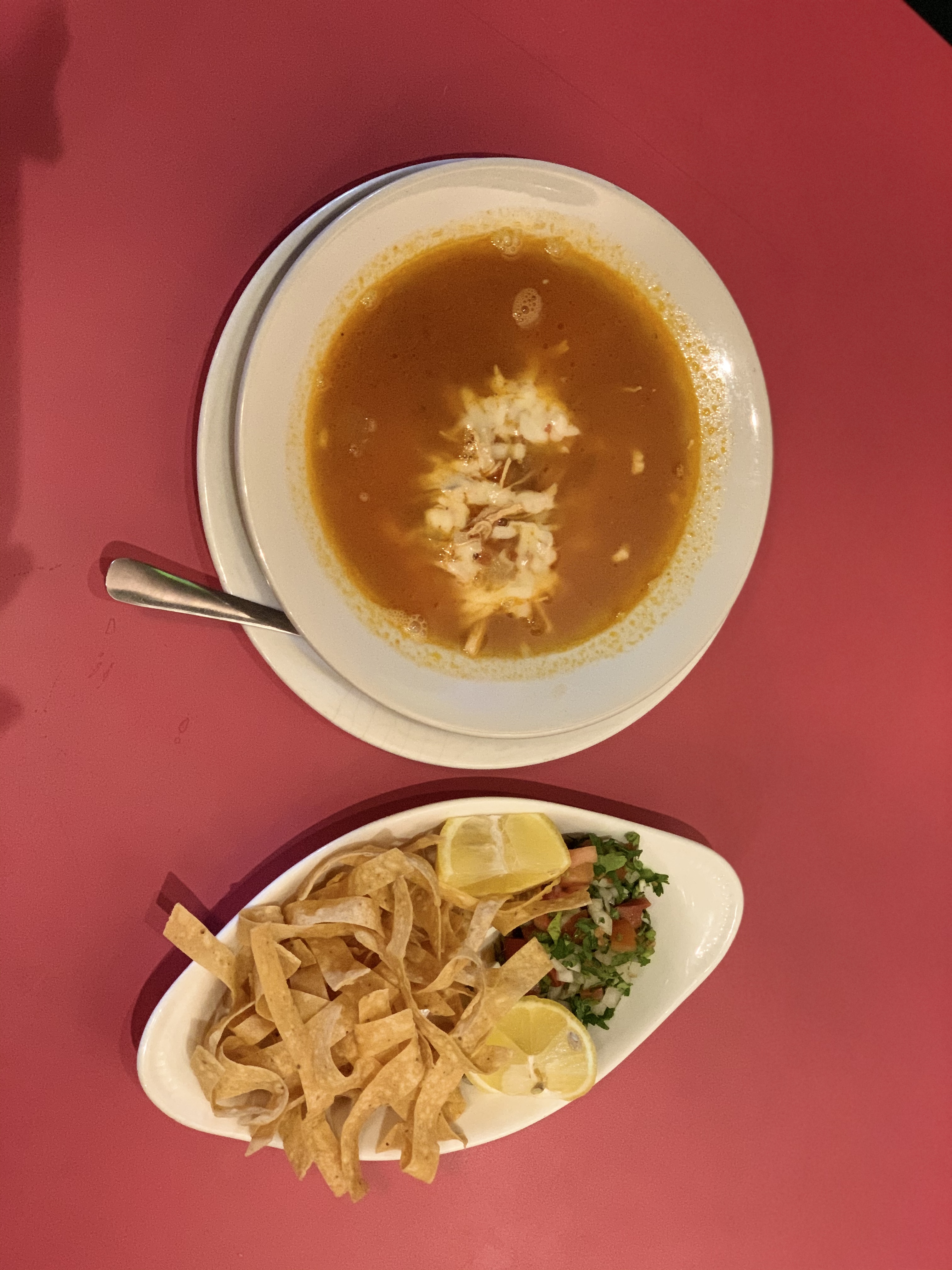 Order Tortilla Soup food online from Tequila Lopez Mexican Restaurant store, Houston on bringmethat.com
