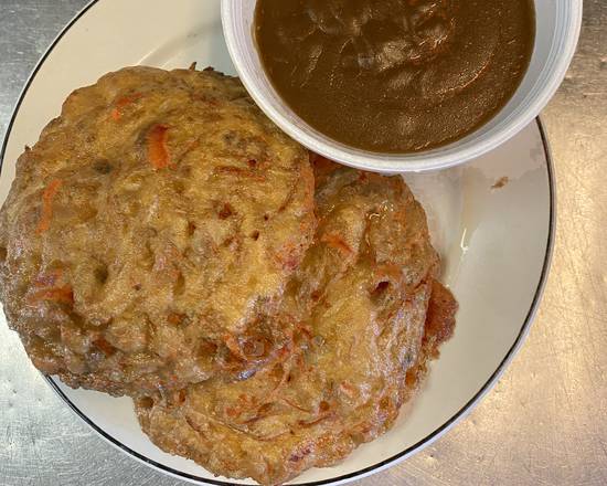 Order BBQ Pork Egg Foo Young food online from Chinaking store, Harwood Heights on bringmethat.com