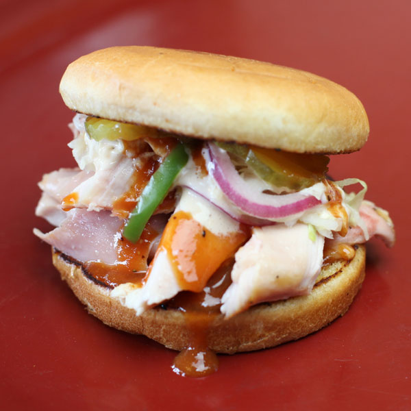 Order Smoked Chicken Sandwich Meal food online from Moe Original Bbq store, Semmes on bringmethat.com