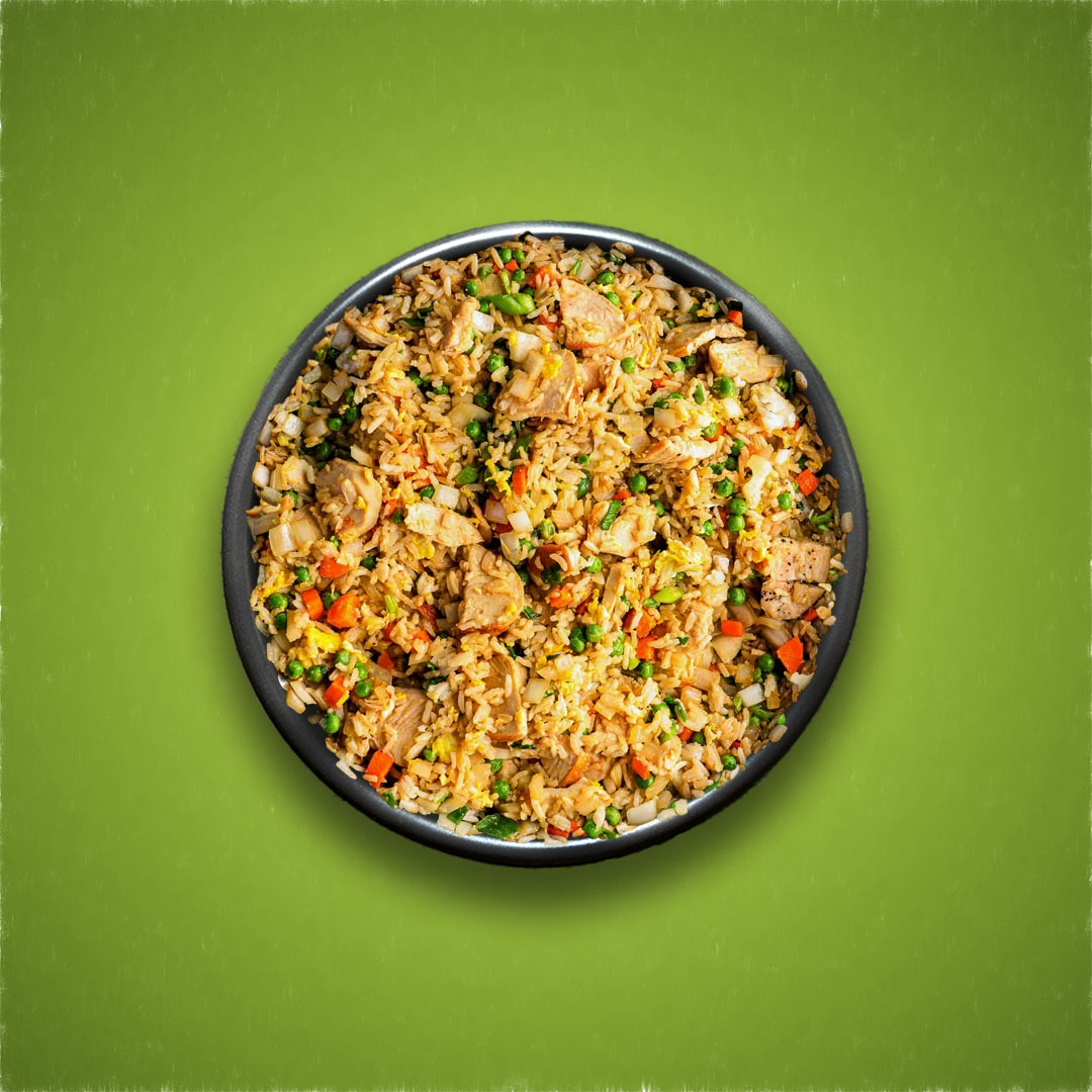 Order House Chicken Fried Rice food online from Noodle Republic store, Livermore on bringmethat.com