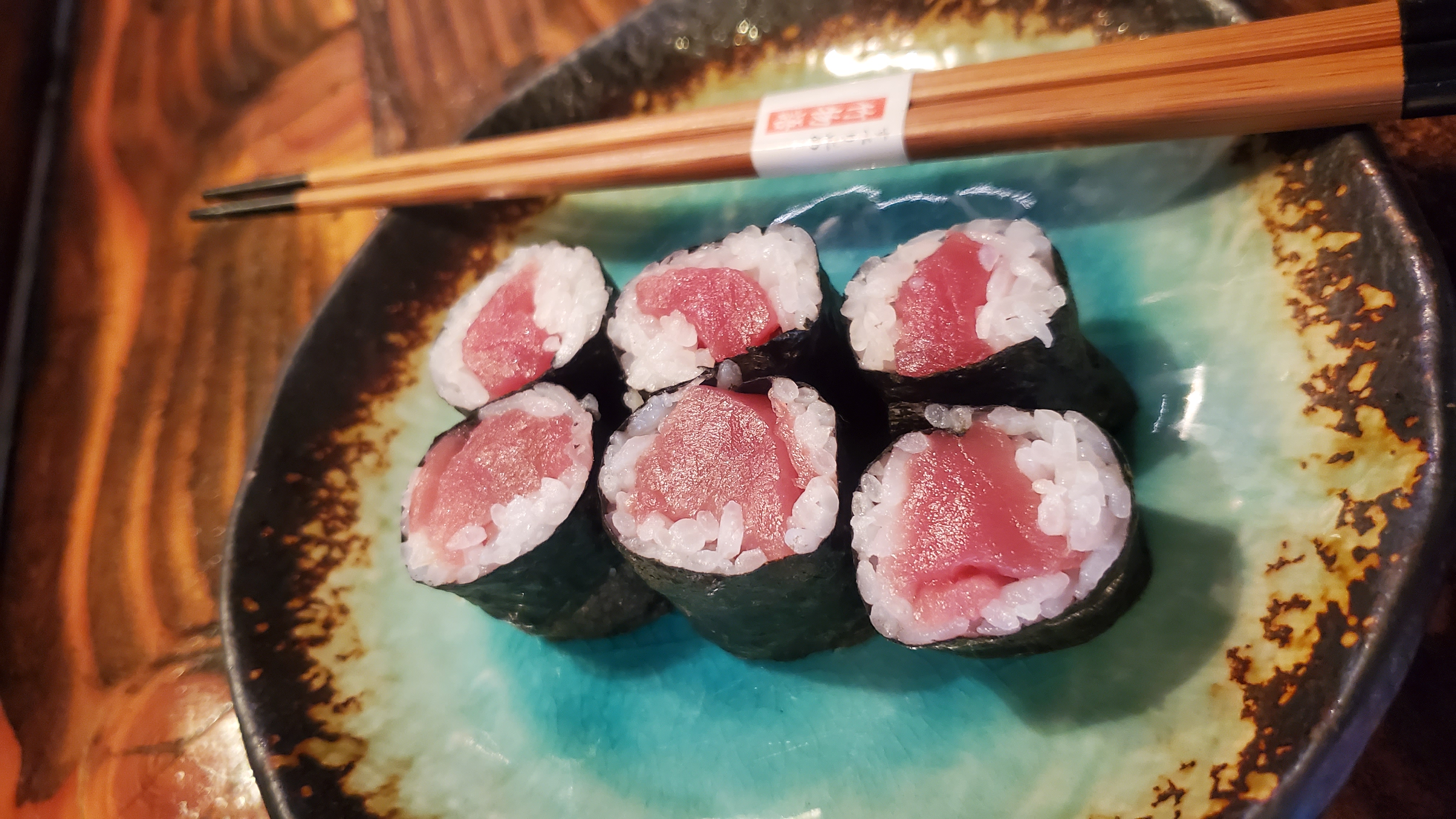 Order Tuna Cut Roll food online from Kaori Sushi store, Fullerton on bringmethat.com
