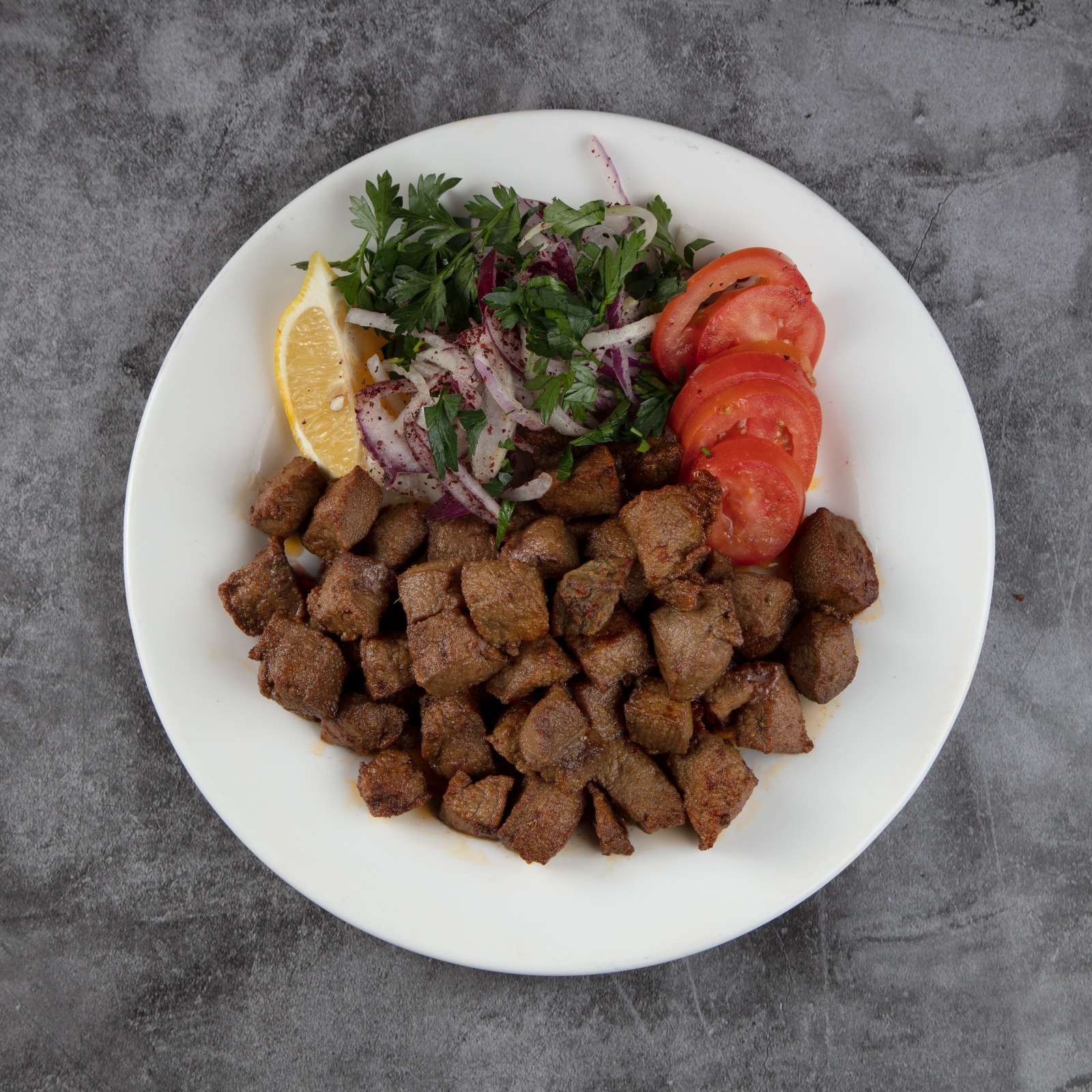 Order 19. Fried Liver Cubes food online from Beyti turkish kebab store, Brooklyn on bringmethat.com