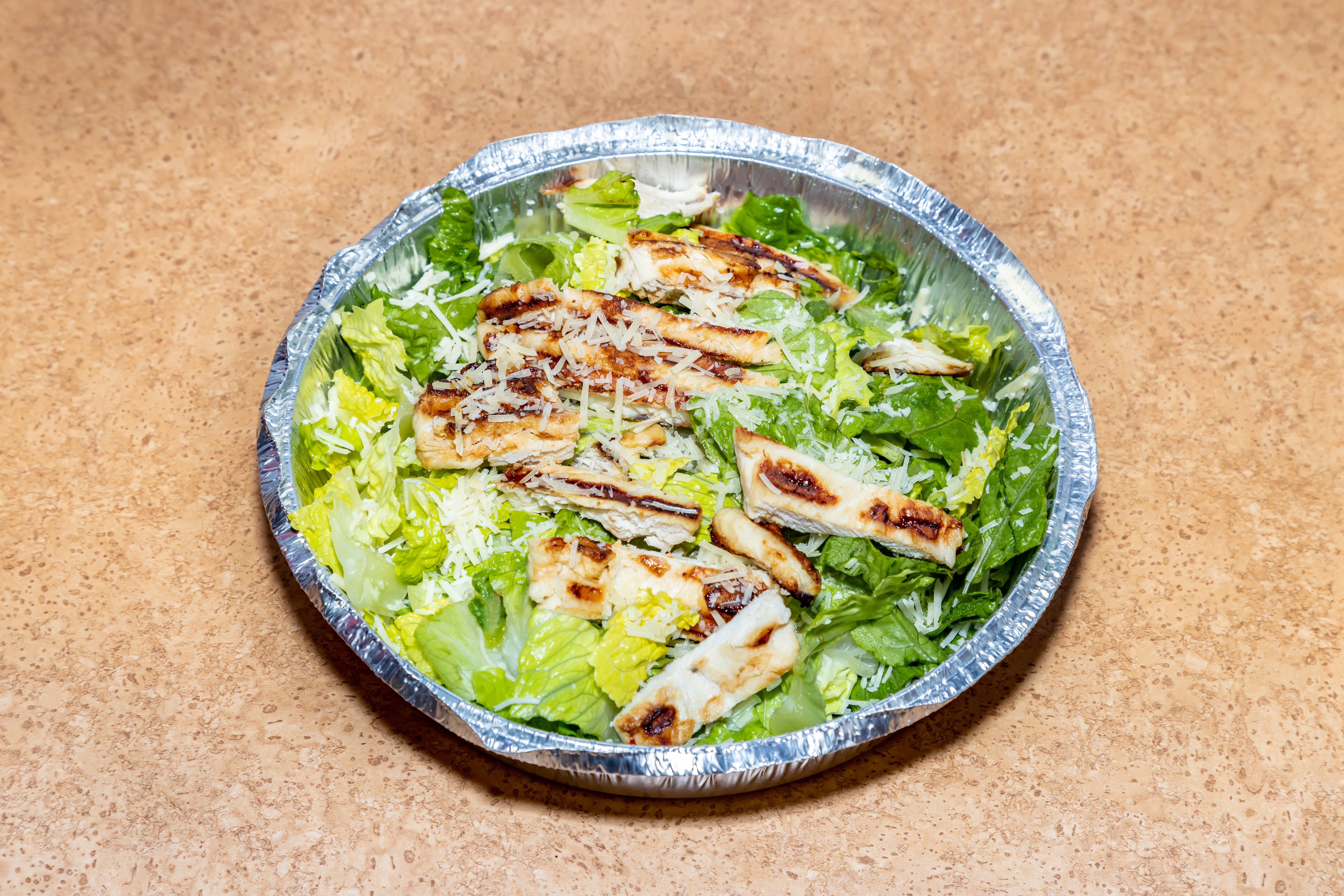 Order Chicken Caesar Salad - Salad food online from Mario Pizza store, North Aurora on bringmethat.com