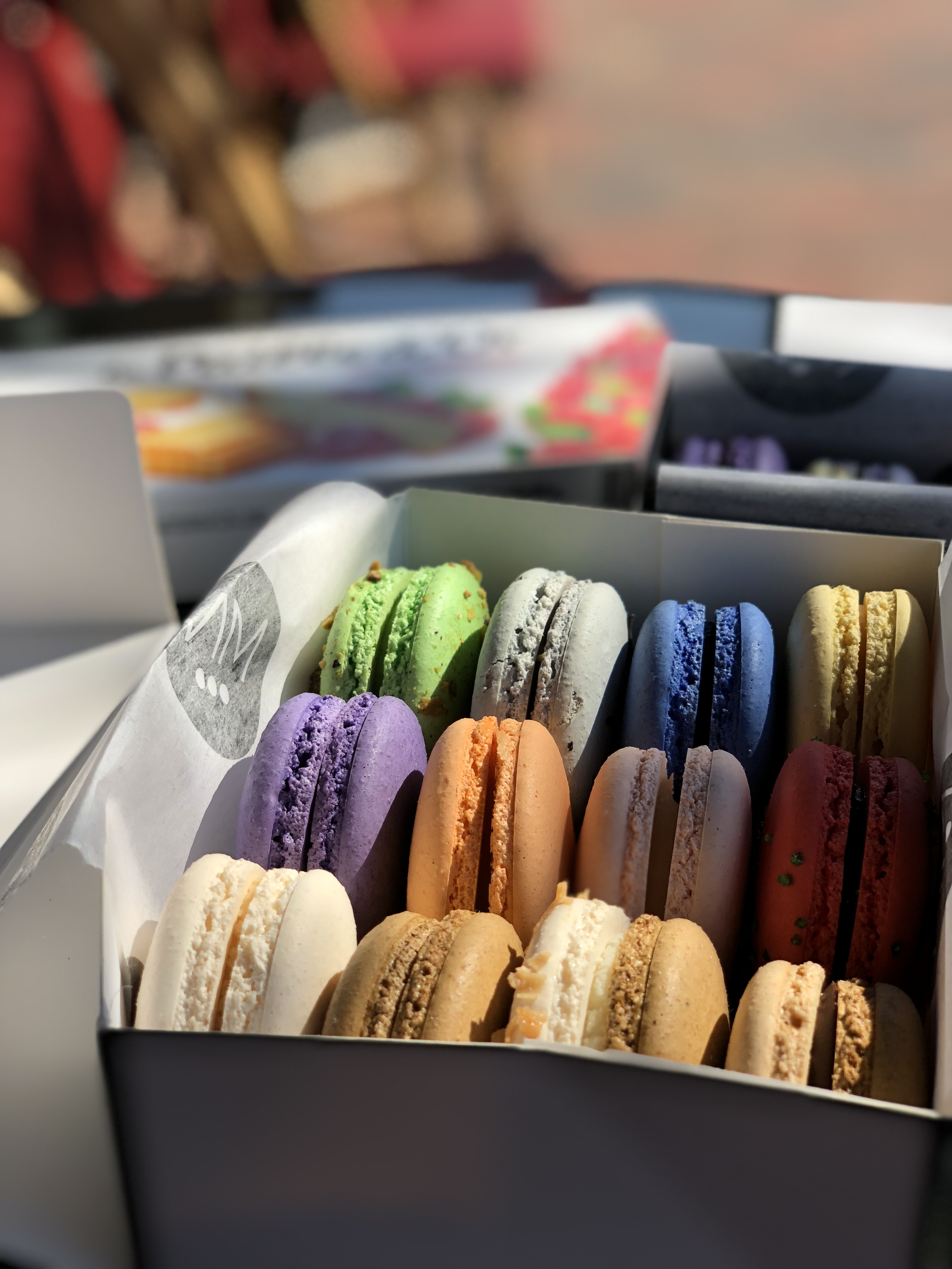 Order Gift Macarons Boxes food online from La Maison Navarre store, Portsmouth on bringmethat.com