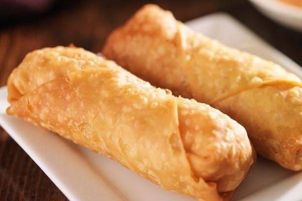 Order Roast Pork Egg Roll (2 pcs) food online from China Express store, Griffin on bringmethat.com