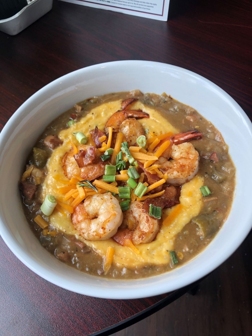Order Shrimp & Grits food online from Neil St Blues store, Champaign on bringmethat.com