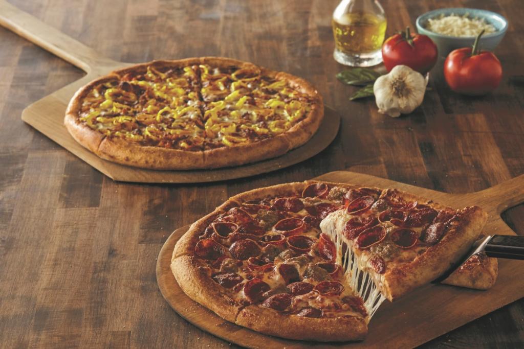 Order BYO Original Crust Pizza food online from Marcos Pizza store, Mooresville on bringmethat.com