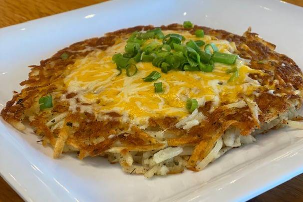 Order Cheesy Hash Browns food online from Milk & Honey store, Bowie on bringmethat.com