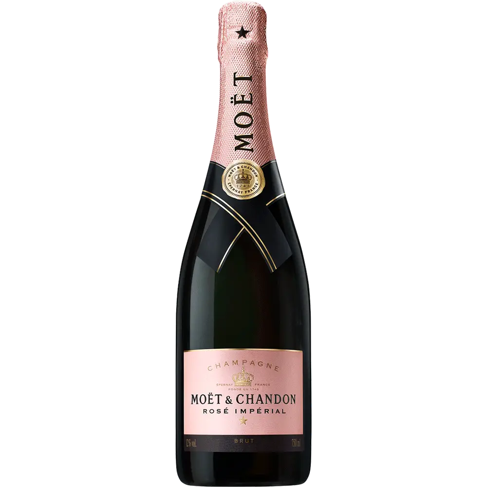 Order Moet & Chandon Rosé Imperial Champagne 750 ml. food online from Mirage Wine & Liquor store, Palm Springs on bringmethat.com