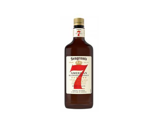 Order Seagram's 7 Whiskey 750ml | 40% abv food online from Pink Dot store, Lemon Grove on bringmethat.com