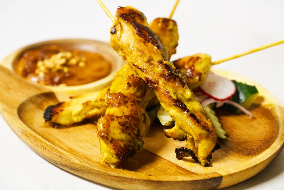 Order Chicken Satay food online from Indie Cafe store, Chicago on bringmethat.com
