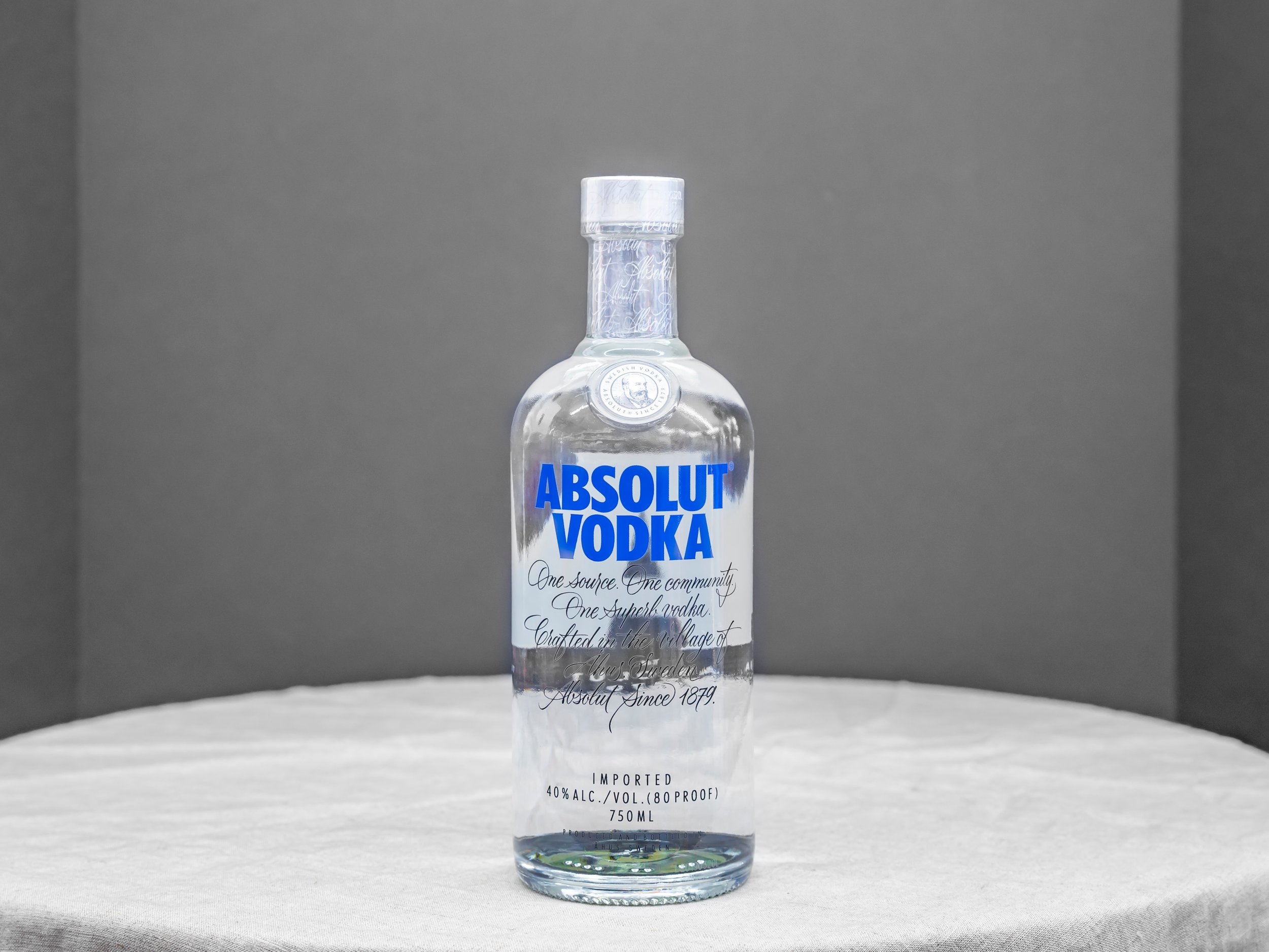 Order Absolut Vodka 750 ML food online from Bistro Liquor store, Huntington Beach on bringmethat.com