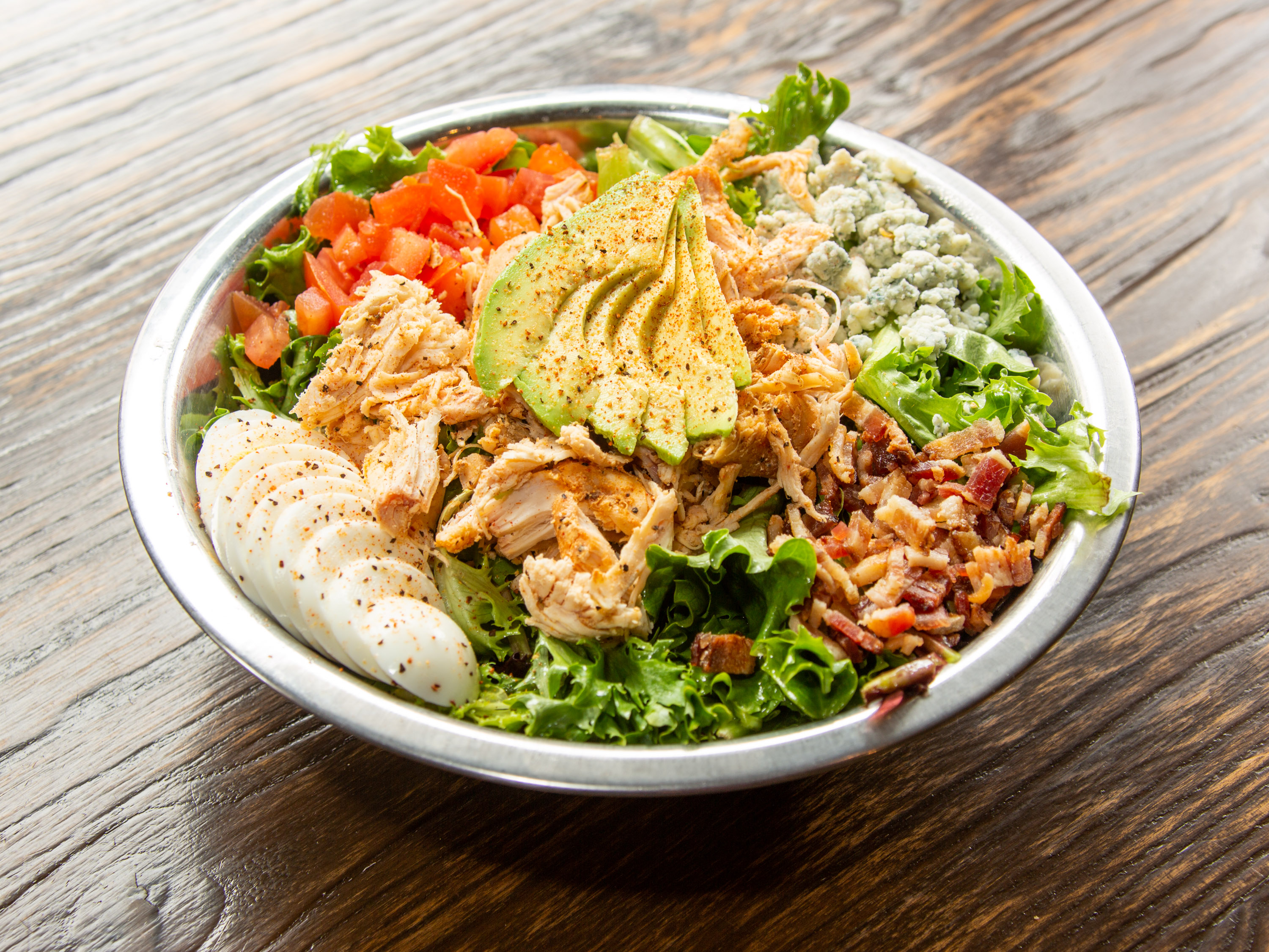 Order Wine Country Cobb Salad food online from Jeffry Wine Country Bbq store, Paso Robles on bringmethat.com