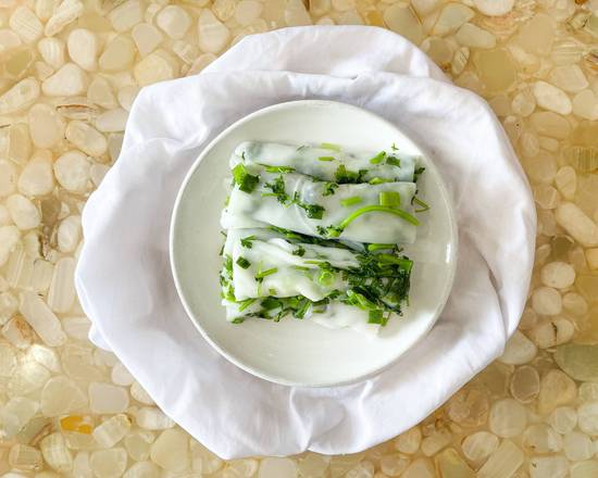 Order Coriander Scallion Rice Noodle Roll/香菜葱花肠粉 food online from Dim Sum House store, Los Angeles on bringmethat.com