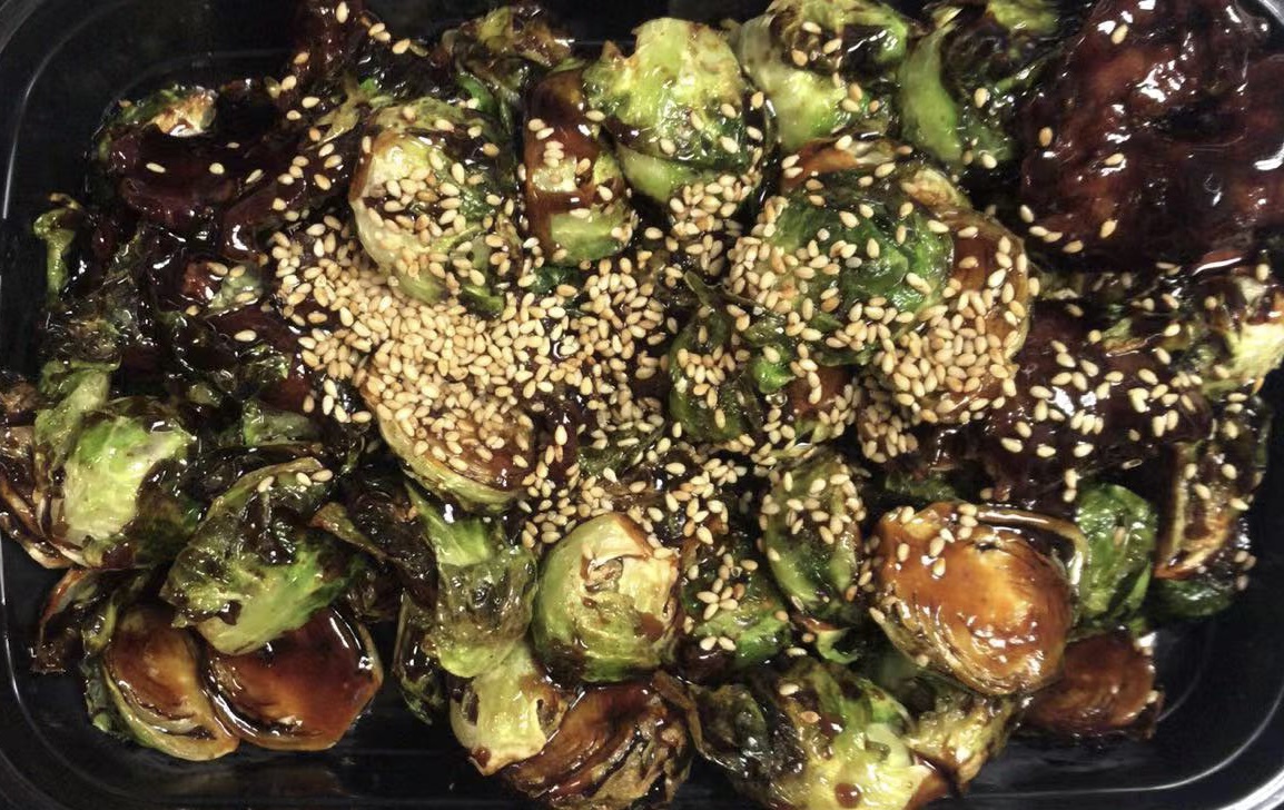 Order Brussels Sprouts with Beef 小洋白菜牛 K food online from Jin's Fine Asian Cuisine store, Brookline on bringmethat.com