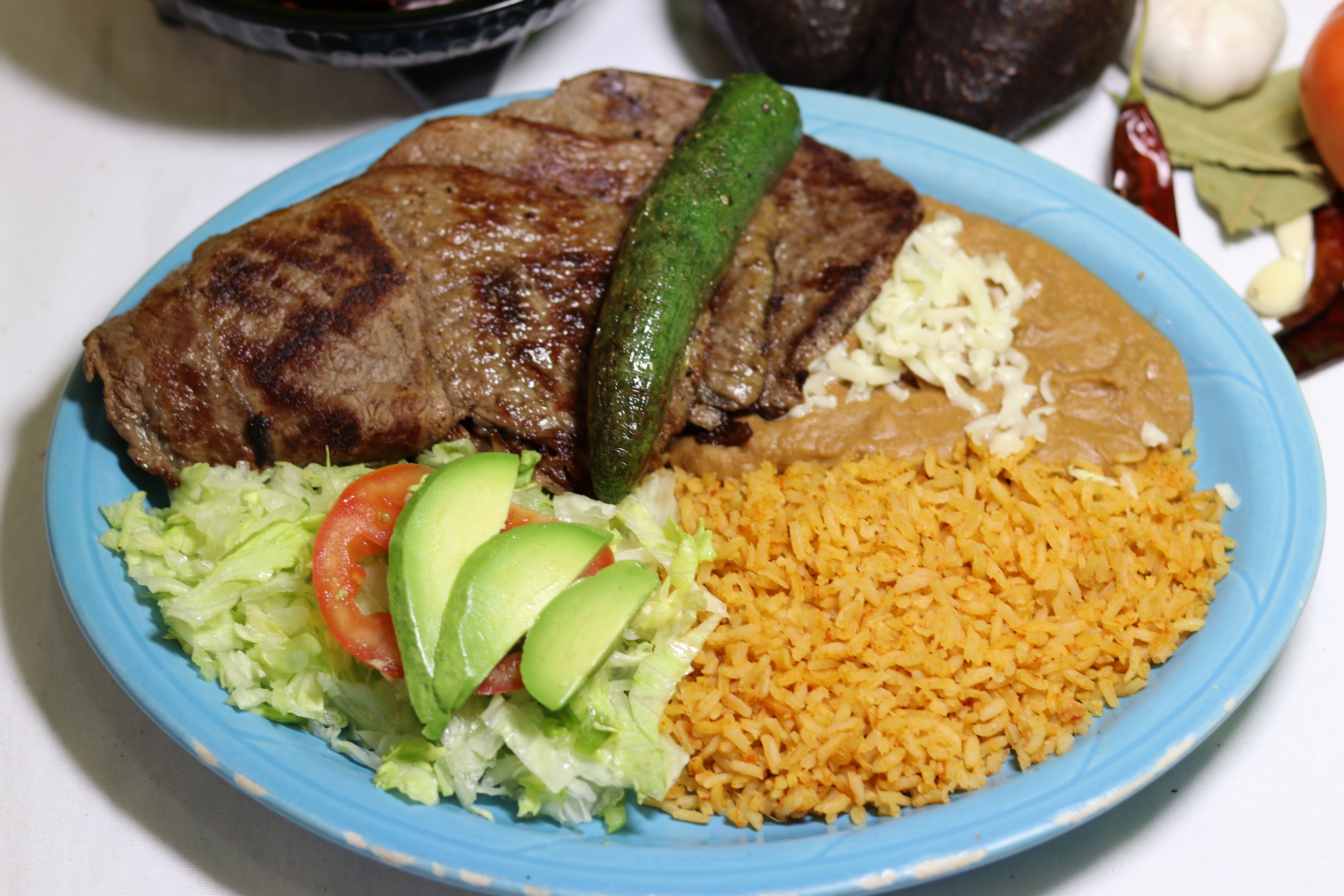 Order Carne Asada Specialty food online from Vallarta Mexican Food store, Lathrop on bringmethat.com