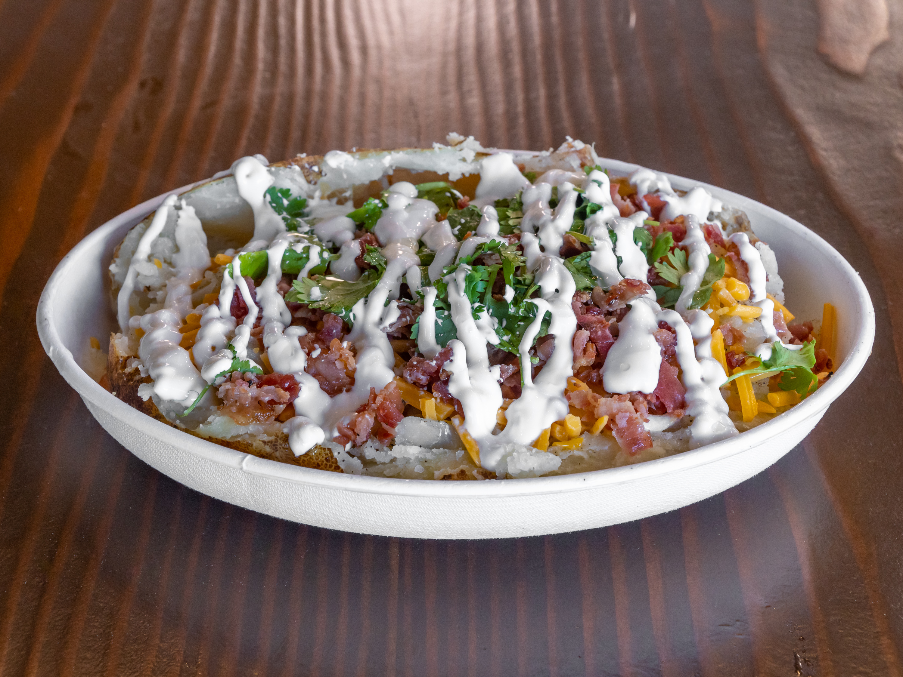 Order Loaded Baked Potato Bowl  food online from The Toss Up store, Gardena on bringmethat.com