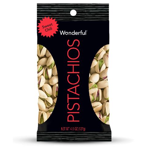 Order Wonderful Pistachios Sweet Chili 4.5oz food online from 7-Eleven store, Stockton on bringmethat.com