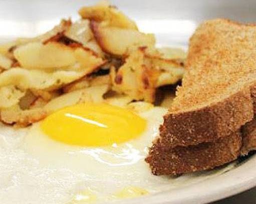 Order Amity 2 Eggs Home Fries Breakfast Starter food online from Amity Bistro store, Wilmington on bringmethat.com