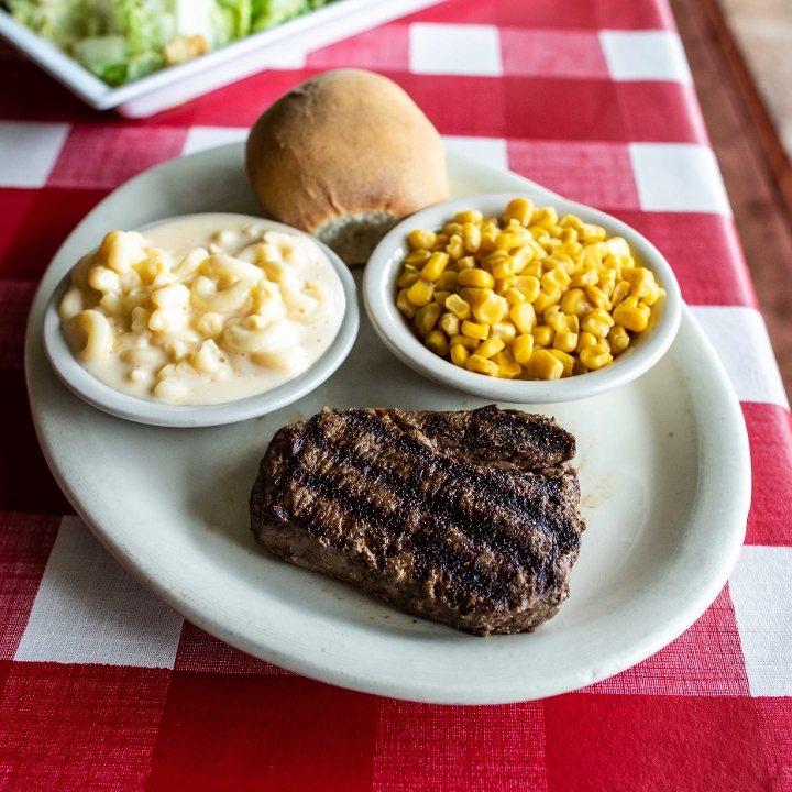 Order Sirloin 6 oz food online from The Texan Cafe & Pie Shop store, Hutto on bringmethat.com