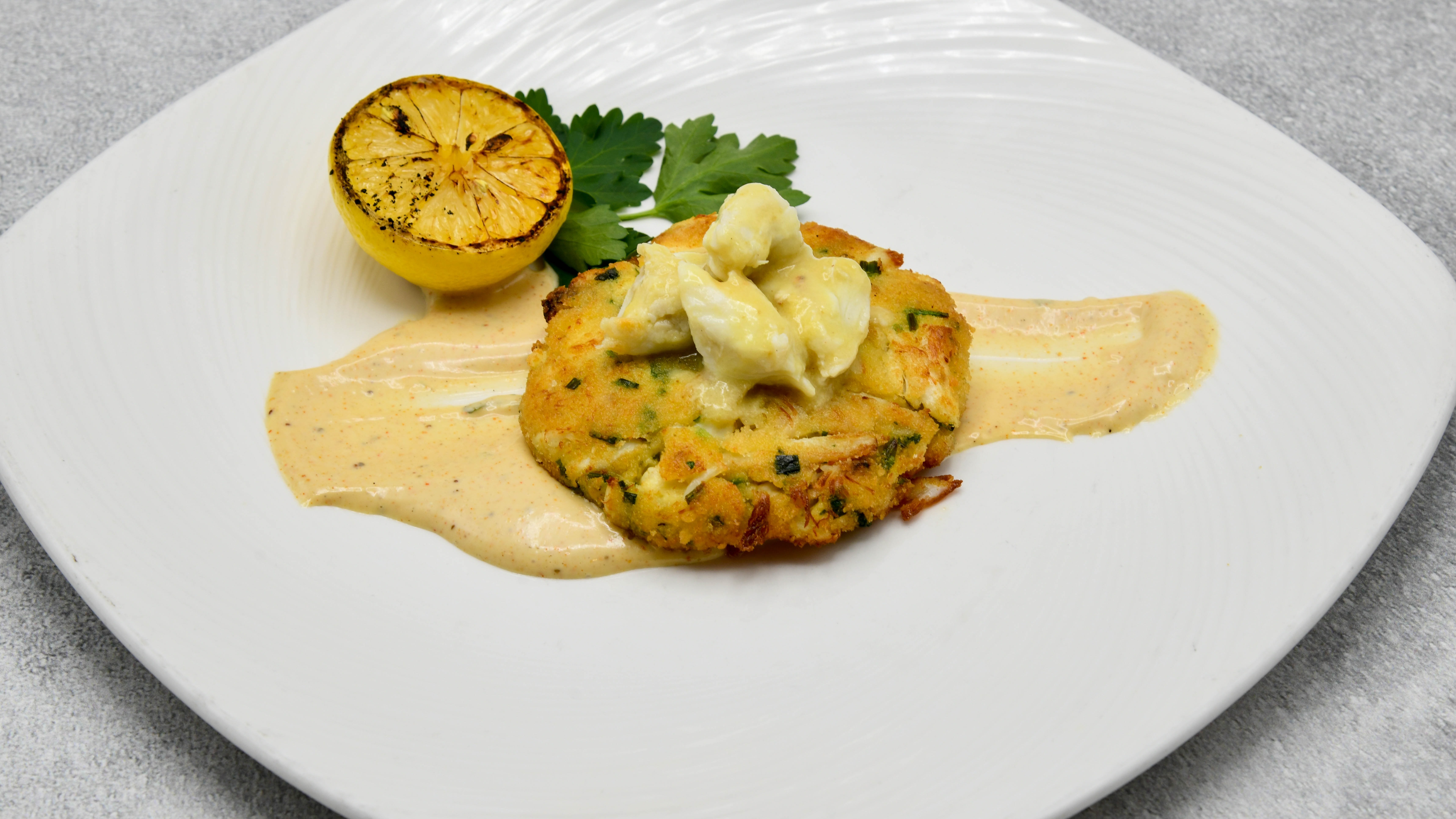 Order Jumbo Lump Crab Cake food online from Palm store, Charlotte on bringmethat.com