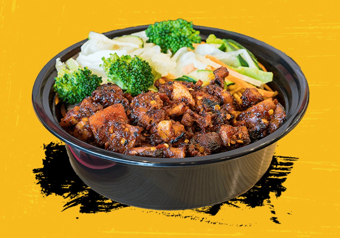 Order Spicy Chicken Bowl food online from Teriyaki Madness store, Garner on bringmethat.com
