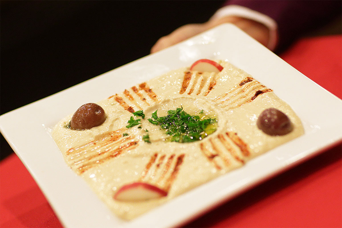 Order Spread/Dips with Pita food online from Olives Branch Express store, Irvine on bringmethat.com