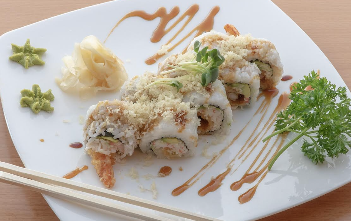 Order Shrimp Tempura Roll food online from Sushi Hub store, Stockton on bringmethat.com