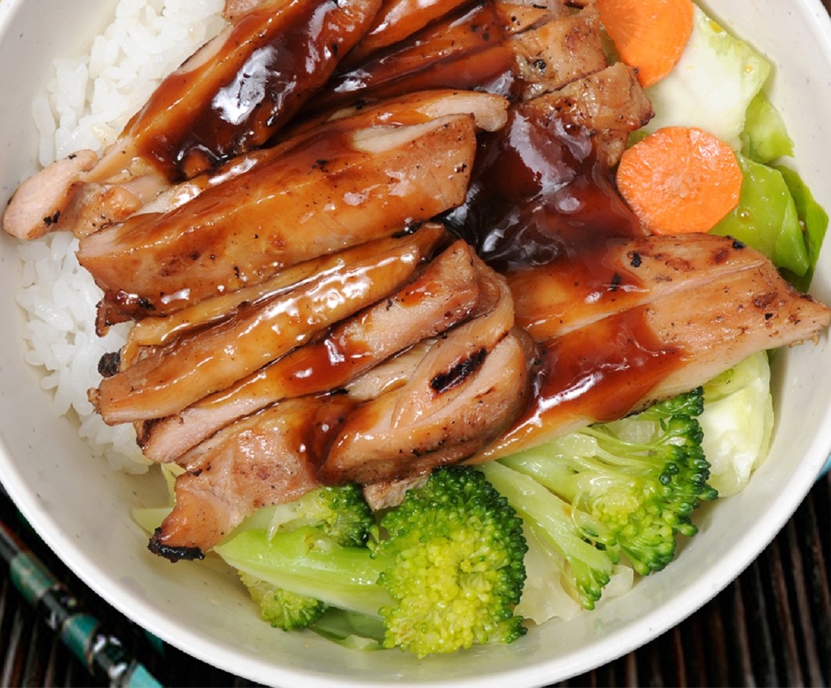 Order Chicken and Vegetable Bowl food online from Happy Teriyaki 5 store, Tumwater on bringmethat.com