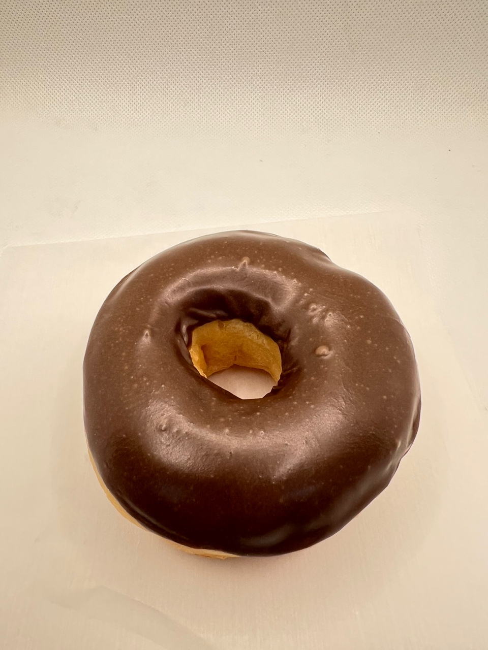 Order Chocolate Donut food online from Fresh & Creamy Donuts store, Lewisville on bringmethat.com