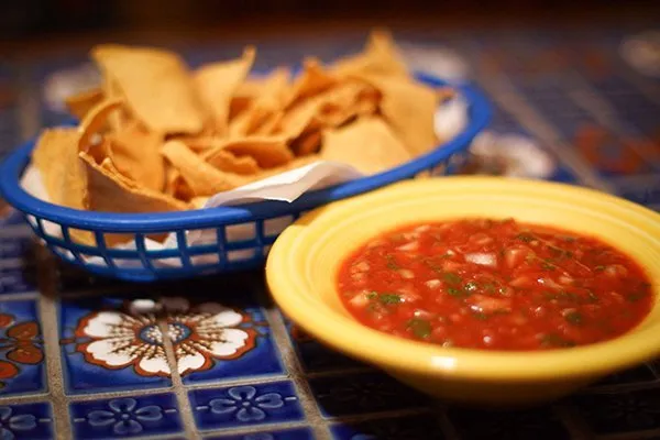 Order Chips and Salsa food online from Cafe Sol Azteca store, Newton on bringmethat.com